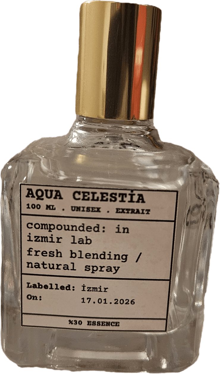 Aqua Celestia Maison Francis Kurkdjian parfümden esinlenilmiştir el yapımı