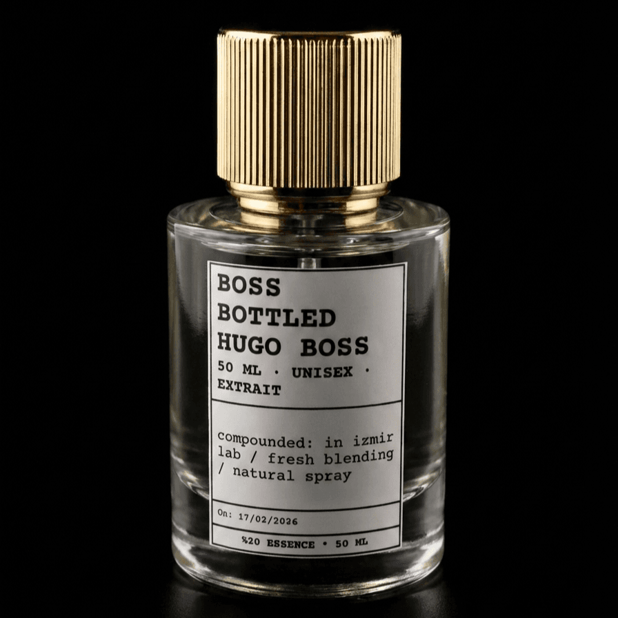 Boss Bottled Hugo Boss parfümden esinlenilmiştir el yapımı