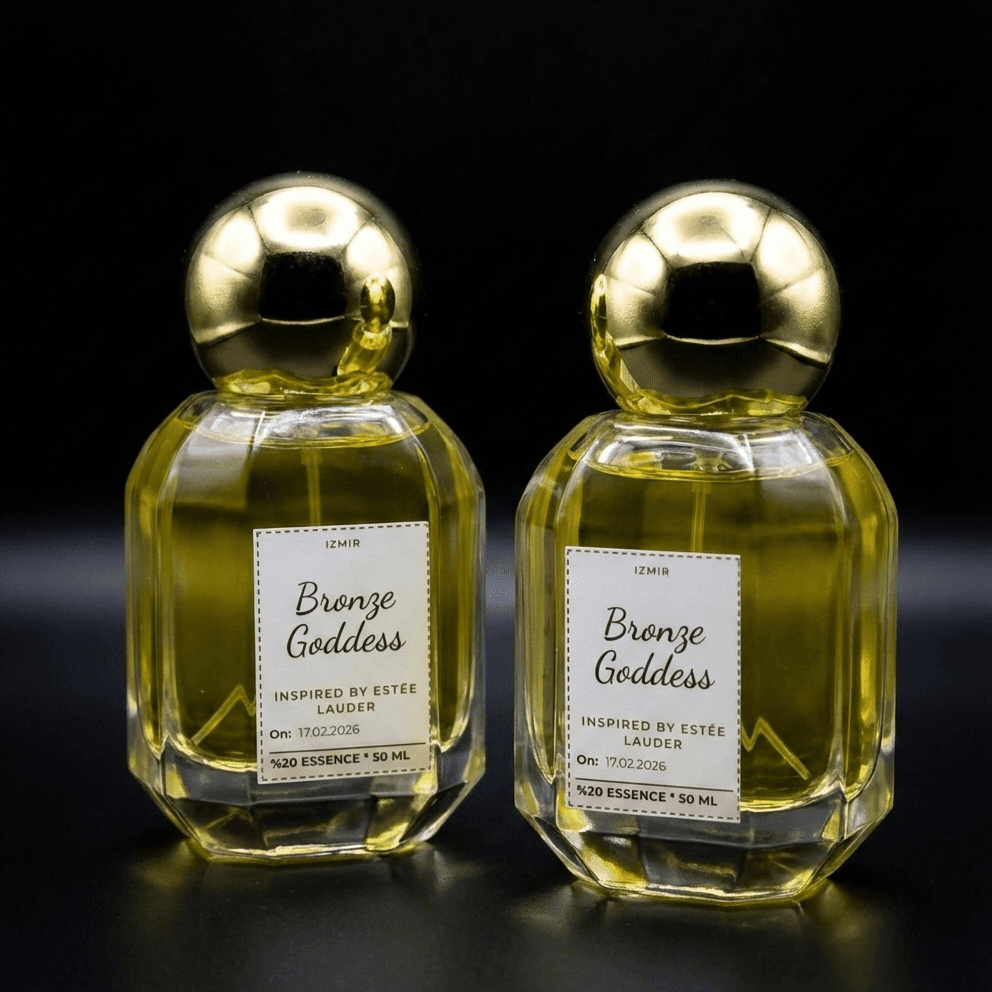 Bronze Goddess Eau de Parfum Estée Lauder parfümden esinlenilmiştir el yapımı
