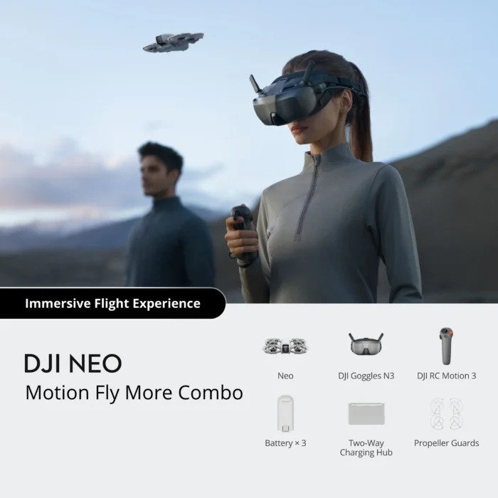 DJI Neo Drone Motion Fly More Combo (used) A+